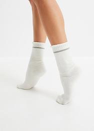 Lot de 3 paires de chaussettes thermo avec intérieur éponge et bord roulotté, bpc bonprix collection