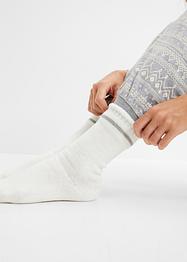 Lot de 3 paires de chaussettes thermo avec intérieur éponge et bord roulotté, bpc bonprix collection