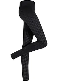 Thermo Seamless Leggings mit weicher Innenseite und Hahnentrittmuster, bonprix