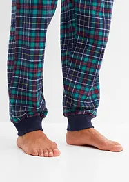 Pyjama mit Flanellhose, bonprix