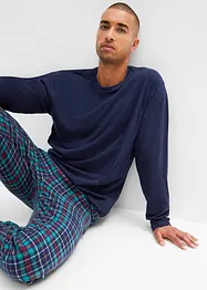 Pyjama avec pantalon en flanelle, bonprix