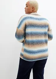 Pullover mit Farbverlauf und Wollanteil, bonprix