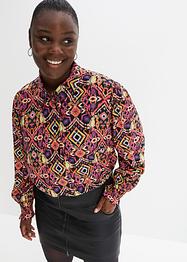 Bluse mit Druck, RAINBOW