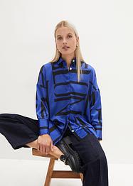 Oversize Satin Bluse, bpc selection