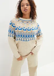 Norweger-Pullover, bonprix