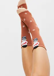 Lot de 5 paires de chaussettes de Noël, bpc bonprix collection