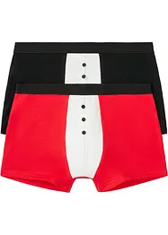 Weihnachtliche Boxer (2er Pack), bpc bonprix collection