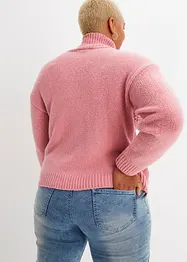 Rollkragenpullover mit Struktur, bonprix