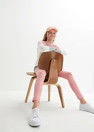 Leggings aus elastischem Bio-Baumwoll-Mix (3er-Pack), bonprix