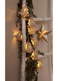 LED-Lichterkette mit Tannenbäumen, bpc living bonprix collection