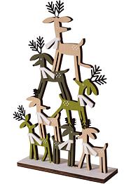 Figurine déco pyramide d'élans, bpc living bonprix collection