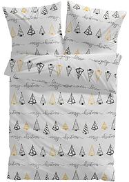 Bettwäsche mit Tannenbäumen, bpc living bonprix collection