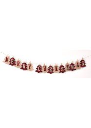 Guirlande de Noël avec inscription, bpc living bonprix collection