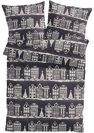 Bettwäsche mit Häusern, bpc living bonprix collection