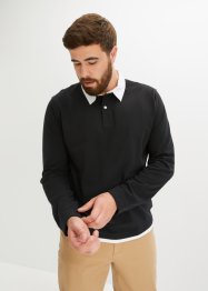 Polo-Langarmshirt, bpc selection