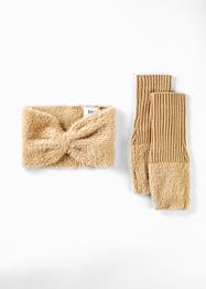 Bandeau de front et gants (Ens. 2 pces.), bpc bonprix collection