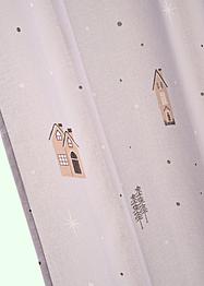 Weihnachtliche Gardine mit recycelter Polyester (1er Pack), bpc living bonprix collection