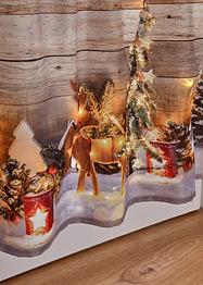 LED Scheibengardine mit Winterlandschaft, bpc living bonprix collection