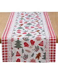 Chemin de table avec imprimé Noël, bonprix