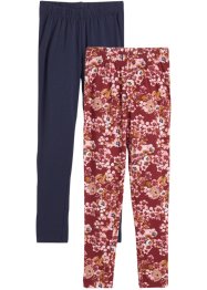 Lot de 2 leggings fille avec motif floral, bpc bonprix collection