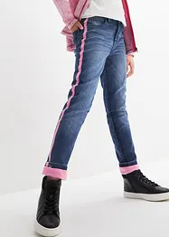 Thermojeans mit Jerseyfutter Mid Waist, bonprix