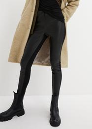 Legging à empiècement synthétique, bpc bonprix collection