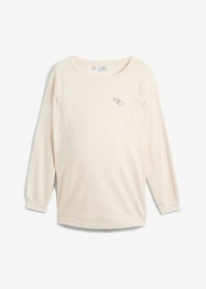 Sweat-shirt de grossesse et d'allaitement avec coton, bpc bonprix collection