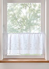 Scheibengardine 2-lagig mit Stickerei, bpc living bonprix collection