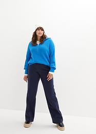 Stretch-Hose, high waist, weites Bein, bpc bonprix collection