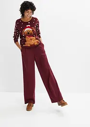 Pullover mit Weihnachtsmotiv, bonprix