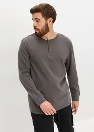 Henleyshirt, Langarm, bonprix