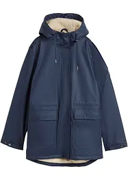 Regenjacke mit Teddyfutter aus wasserdichtem Material, bonprix