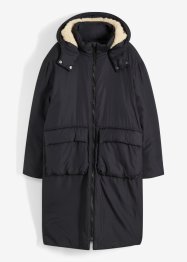 Manteau oversize avec doublure peluche dans la capuche, bpc bonprix collection