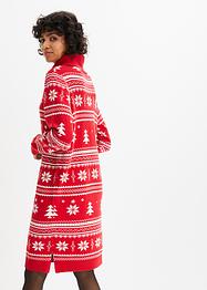 Weihnachtliches Strickkleid mit Tiermotiv, bpc bonprix collection
