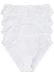 Slip mit Spitze (4er Pack), bonprix