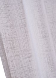 Vorhang in Leinen-Optik mit recyceltem Polyester (2er Pack), bpc living bonprix collection