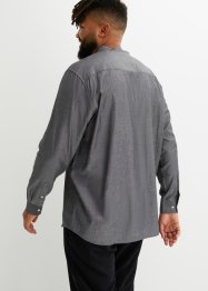 Langarmhemd mit Stehkragen aus Baumwoll-Oxford, bpc selection