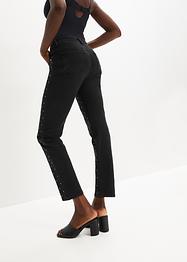 Jeans mit Strass-Applikation, BODYFLIRT