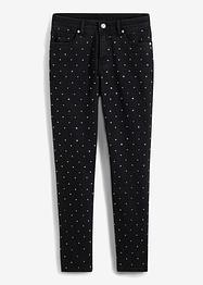 Jeans mit Strass-Applikation, BODYFLIRT