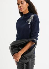 Pullover mit Perlen-Applikation, BODYFLIRT