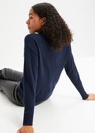 Pullover mit Perlen-Applikation, BODYFLIRT