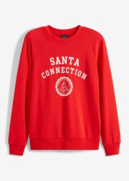 Sweatshirt mit Weihnachtsmotiv und Bio Baumwolle, RAINBOW