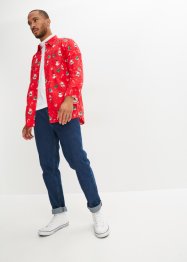 Langarmhemd mit Weihnachtsmotiv, bpc bonprix collection