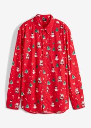 Langarmhemd mit Weihnachtsmotiv, bpc bonprix collection