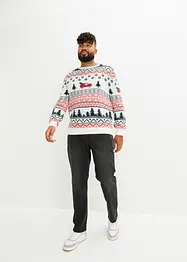 Pullover mit Weihnachtsmotiv, bonprix