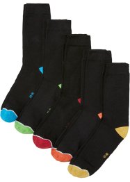 Socken (5er Pack) mit Bio-Baumwolle, bpc bonprix collection