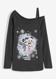 T-shirt manches longues à imprimé Mickey, Disney