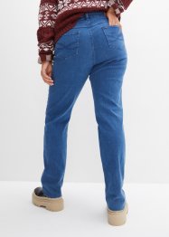 Stretch-Jeans mit offenem Saum, Straight, John Baner JEANSWEAR