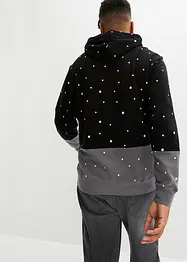 Kapuzensweatshirt mit Weihnachtsmotiv aus Bio-Baumwolle, bonprix