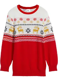 Kinder Strickpullover mit Weihnachtsmotiv, bpc bonprix collection